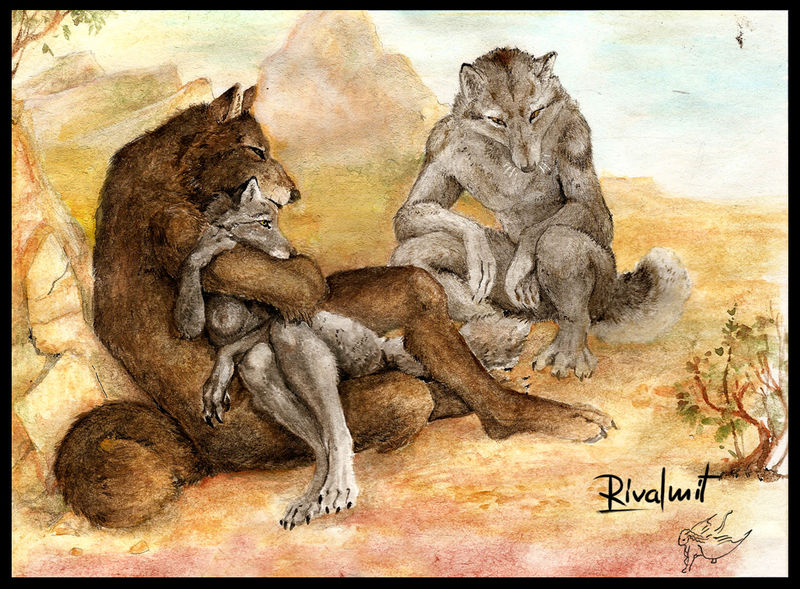 drawing watercolour werewolf anthropomorphic Drawings Report to Alpha Drawings
