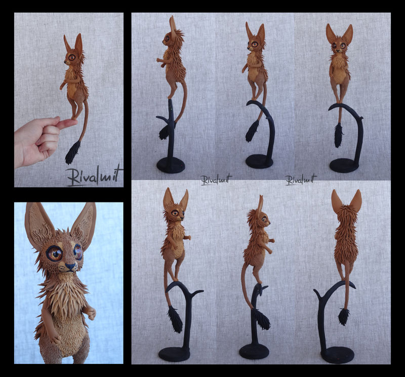 sculpture companion mouse cat Sculptures  Companion semi mini  Sculptures