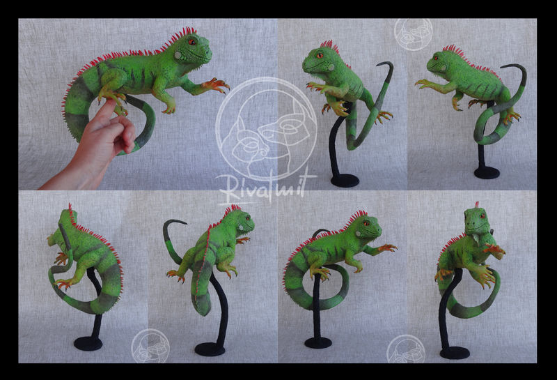 sculpture companion iguana Sculptures Desk companion Iguana Sculptures