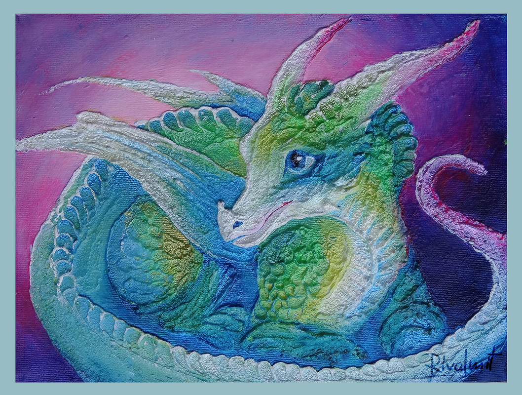 eurofurence 3d painting dragon Innocence