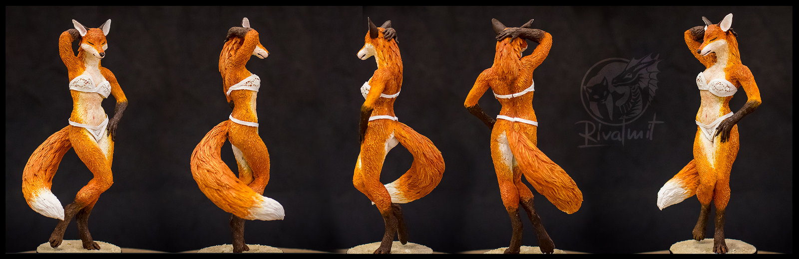 fox nsfw nudity sculpture My eyes are up here  ;)