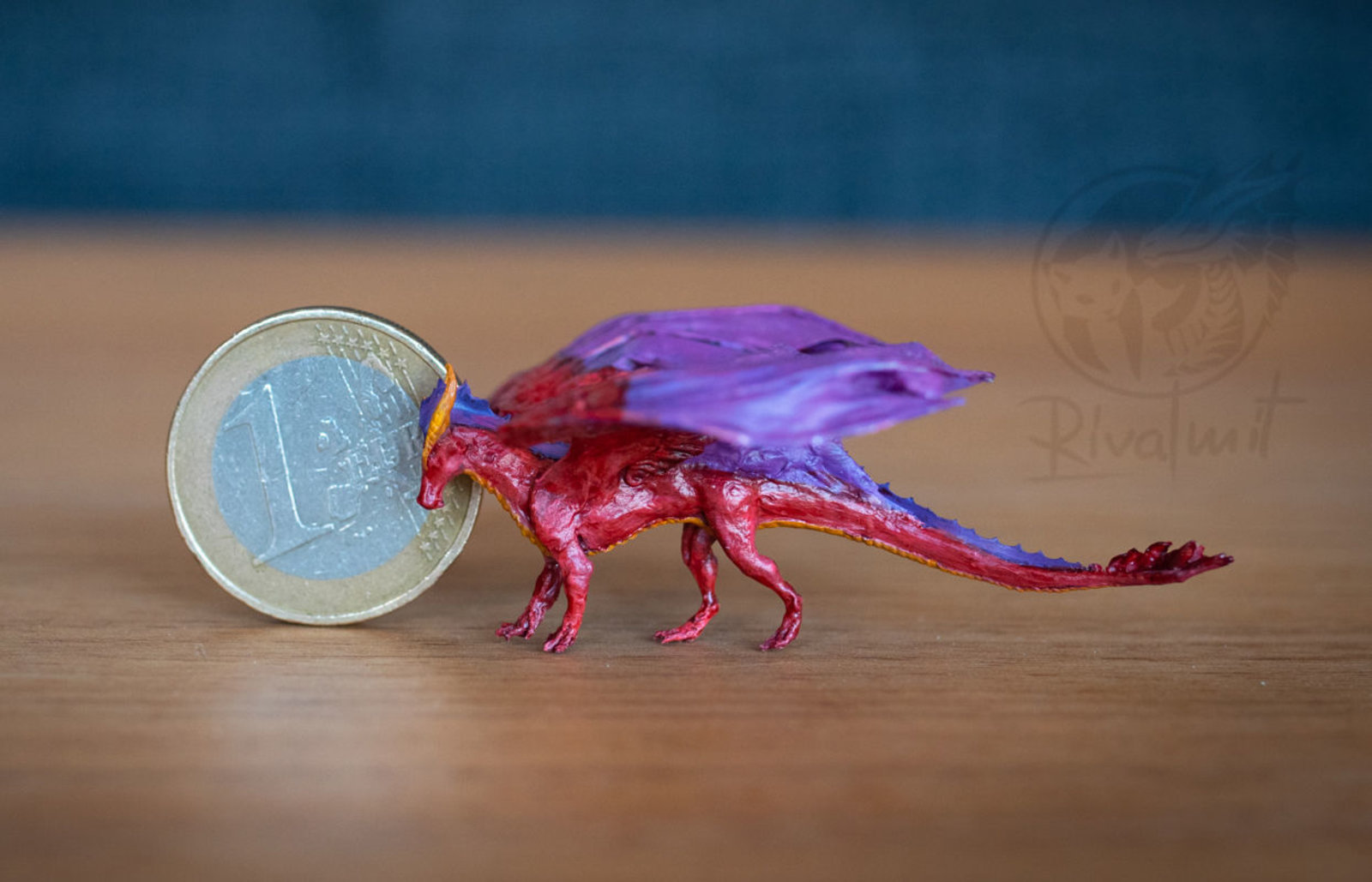 sculpture dragon miniature Tiny Akulatraxas dragon