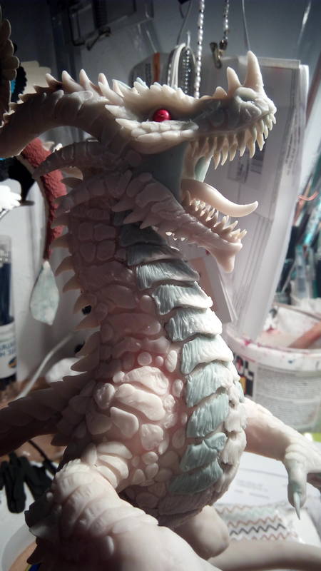  dragon fire traditional sculpture Rawr! He's quite detailed in the end
