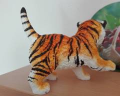 baby tiger sculputre baby tiger art traditional