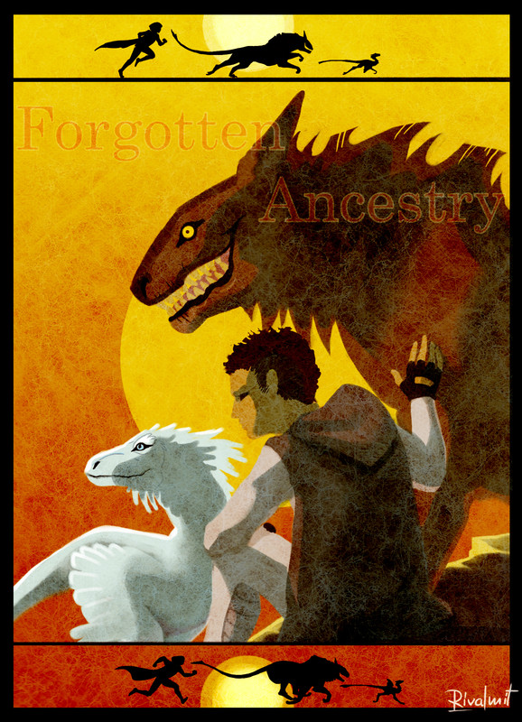 digital digital drawing characters fantasy mythology Forgotten ancestry