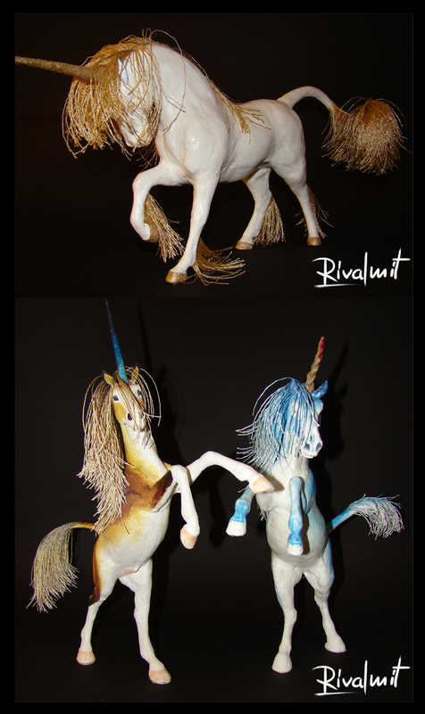 horse unicorn sculpture Unicorns