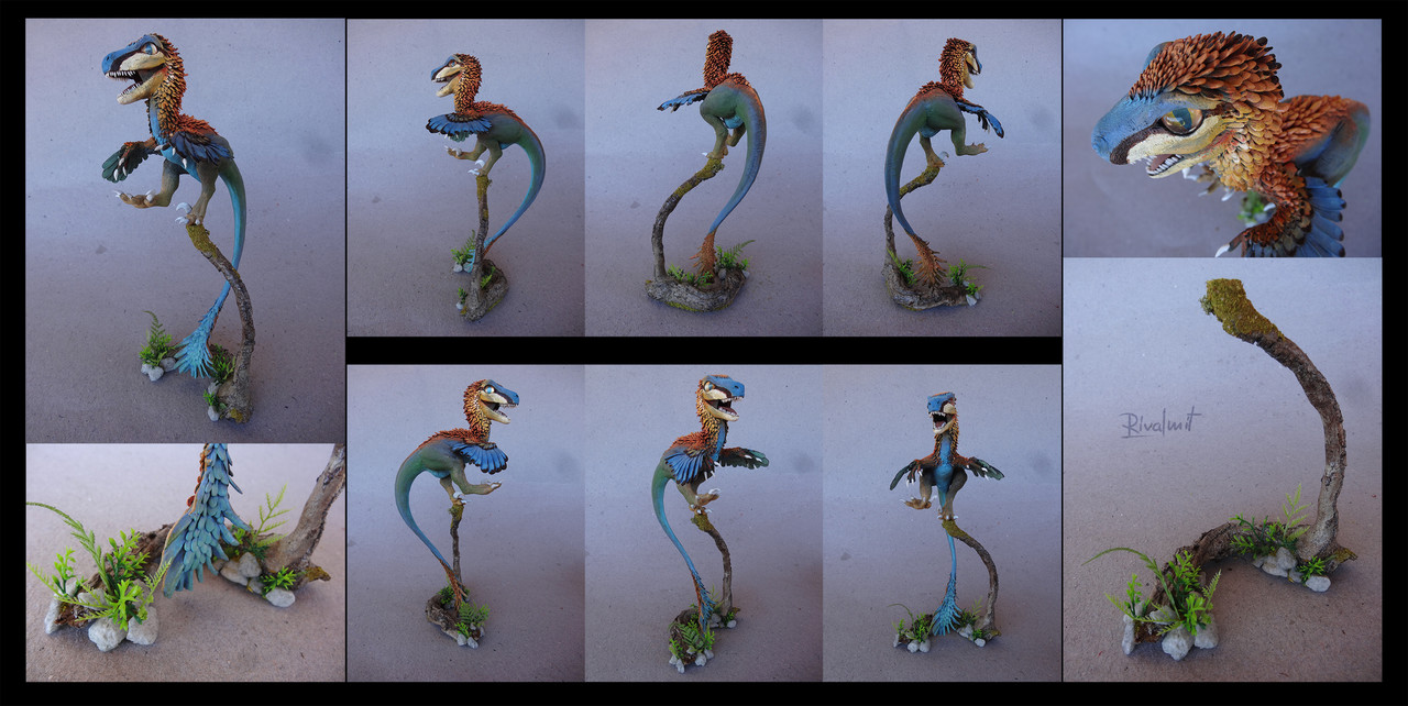 sculpture companion raptor Raptor Companion