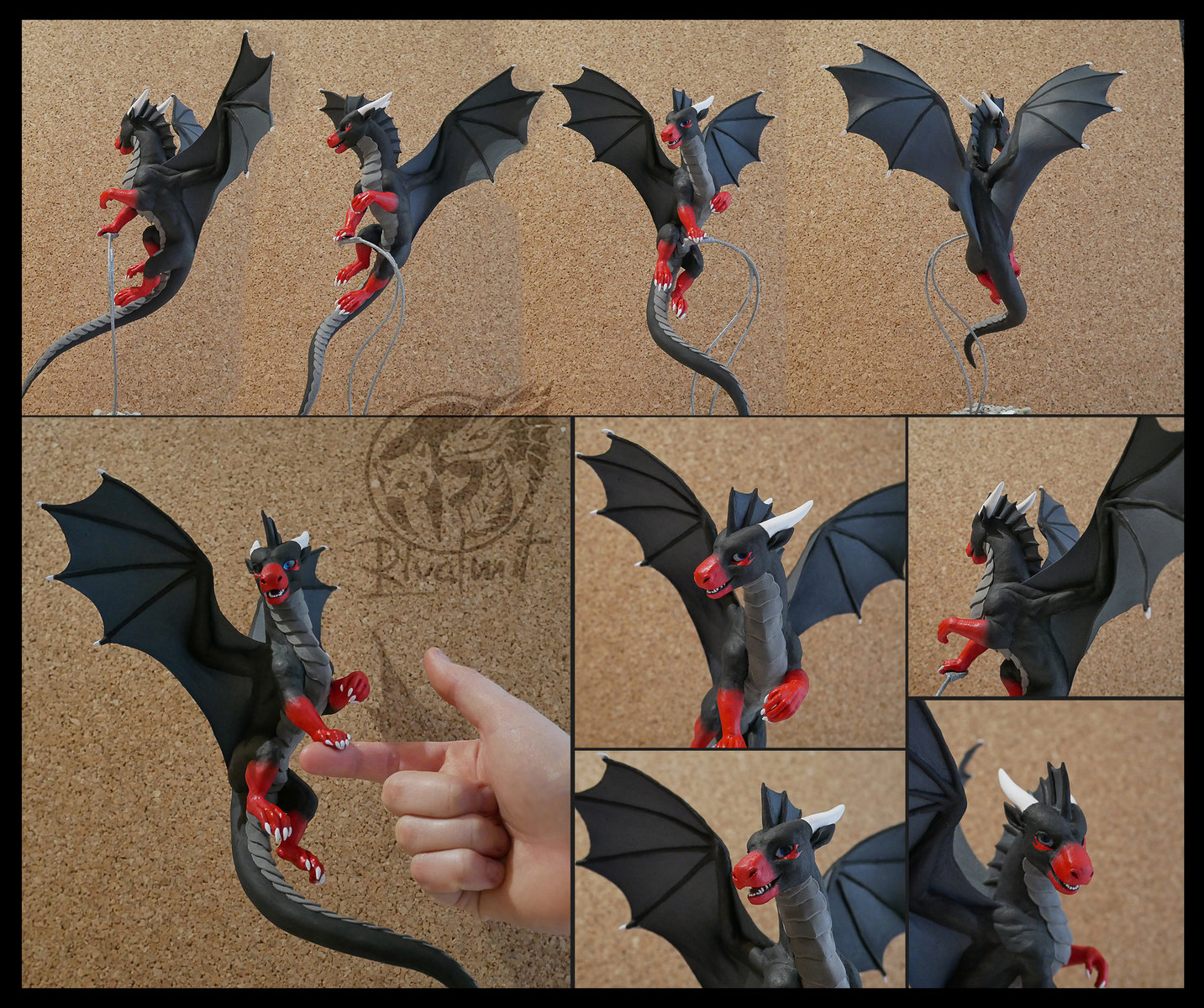 sculpture commission companion dragon art Cryptic Commission