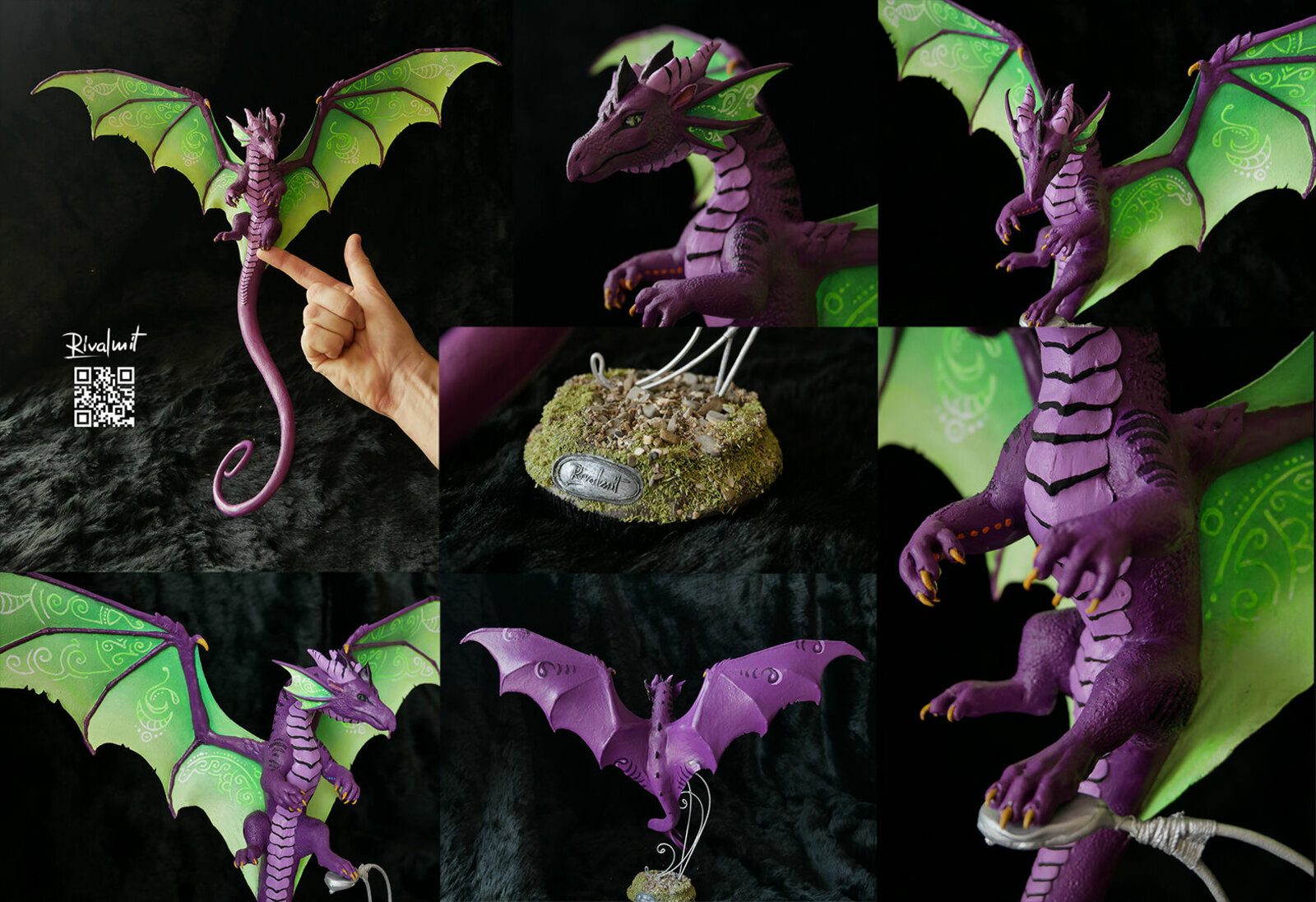 sculpture dragon companion commission drakanecia commission