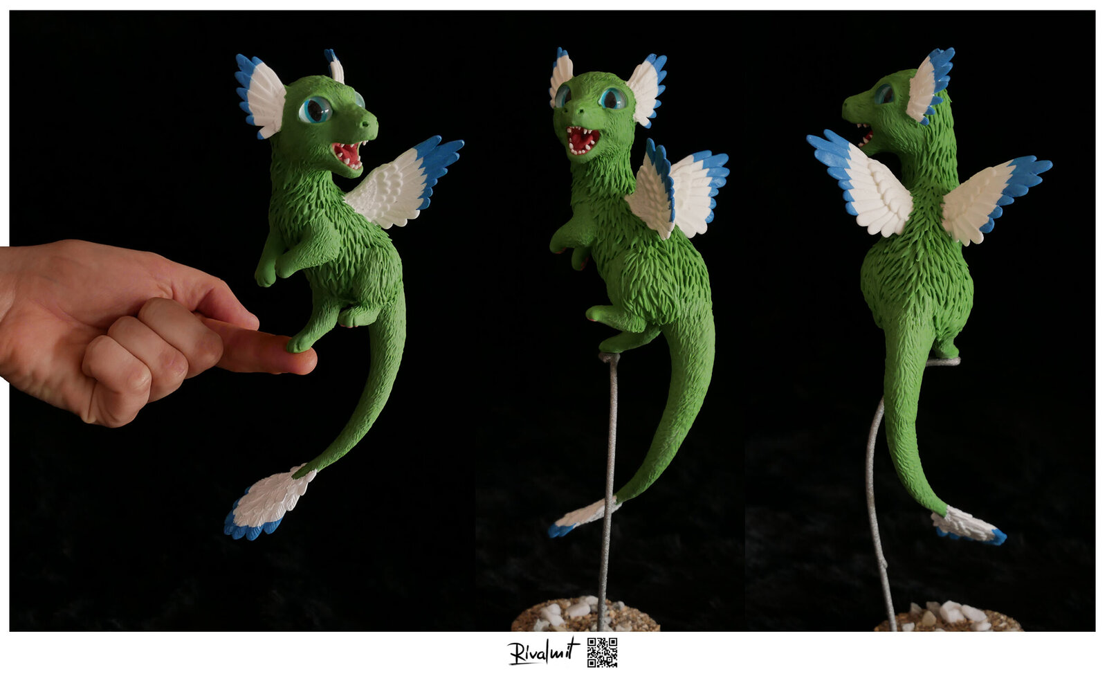 sculpture dragon commission Mayef The Dream Dragon 