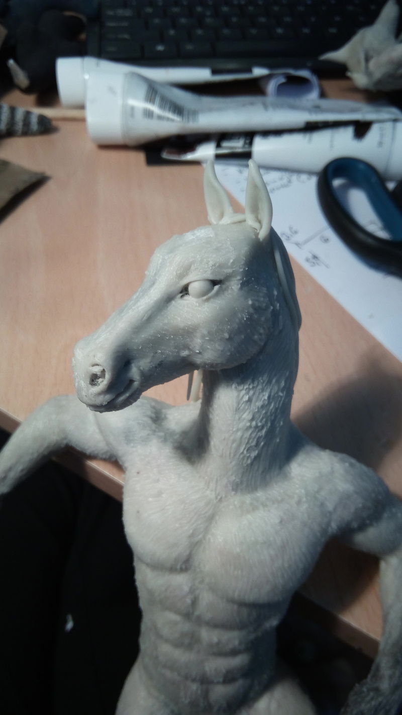 horse erotic sculpture art clay unicorn EF24 eurofurence unicorn or no unicorn. Or both!
