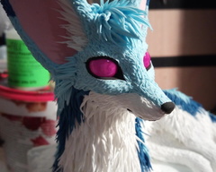 sculpture commission artwork fox furry furry 