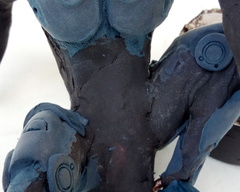 sculpture commission artwork robot companion  