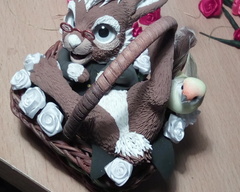 sculpture commission artwork bunny furry traditional art 