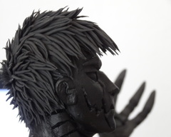 sculpture commission artwork traditional robot alien  