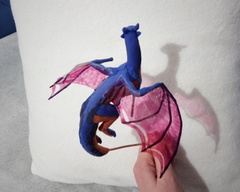 sculpture commission artwork balanced companion  dragon  
