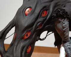 sculpture commission artwork demon man magic myth 